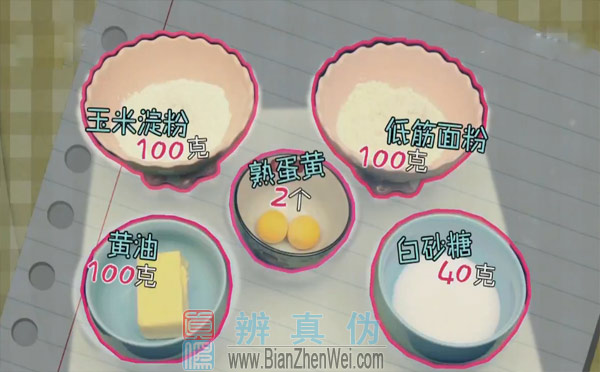 不用烤箱也能做饼干，需要的食材