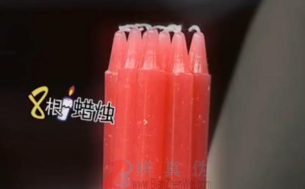 借助烟雾也能点燃蜡烛是真的。试试看八支蜡烛，结果会怎样？——辨真伪网