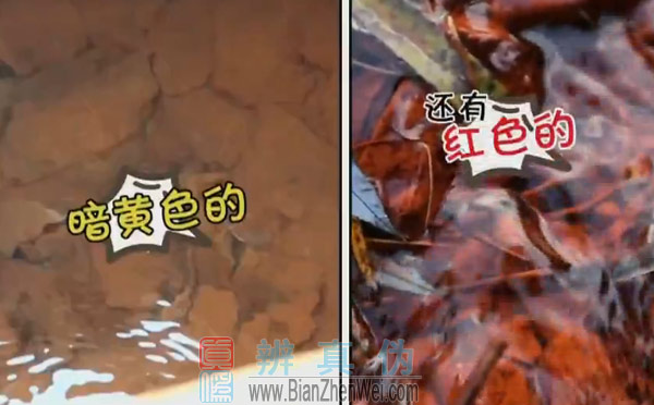泉眼里也能流出气泡水，在流经地表后，地面有的会呈暗黄色，有的却呈现出一片红色