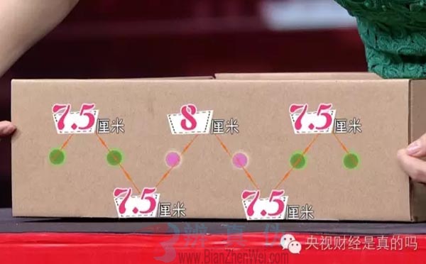 用鞋盒就能自制足球机，棍子之间的间距大约为7.5厘米，居中两根棍子间距为8厘米——辨真伪网