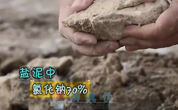 用盐可以铺成公路，用来 铺路的盐泥中氯化钠的含量占到了70%左右