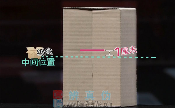 用纸盒就能做可自动取钱的储蓄盒，在纸盒中间偏上1厘米的位置，用刀子剪开一个插卡口