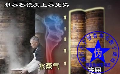 多层蒸馒头上层先熟是假的。 由于下层温度高,所以蒸馒头就自然会比较快——辨真伪网 多层蒸馒头上层先熟是假的。 由于下层温度高,所以蒸馒头就自然会比较快——辨真伪网