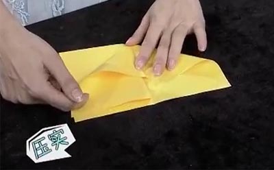 用一张纸就能做相框步骤一——辨真伪网